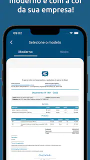 Orçamentos, Recibos e Clientes screenshot 5
