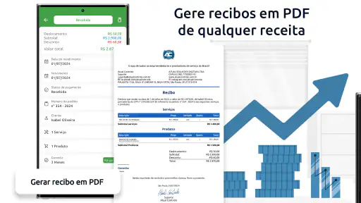 Orçamentos, Recibos e Clientes screenshot 6
