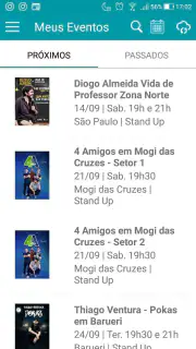 Organizador Bilheteria Express screenshot 1