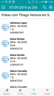 Organizador Bilheteria Express screenshot 7