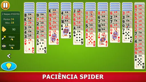 Paciência Spider screenshot 1
