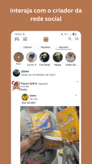 Paçoca: rede social brasileira screenshot 8