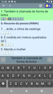 Palavras Cruzadas screenshot 3