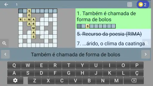 Palavras Cruzadas screenshot 6
