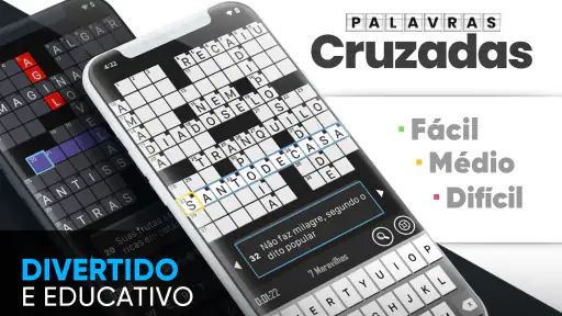 Palavras Cruzadas em Português screenshot 1