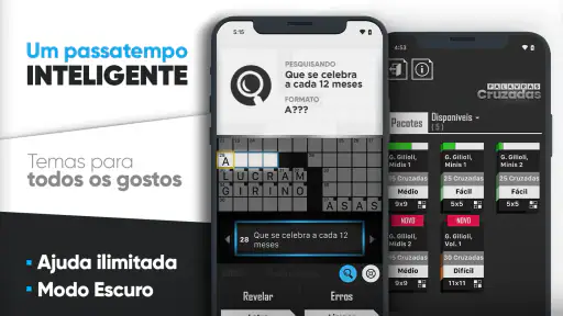 Palavras Cruzadas em Português screenshot 2