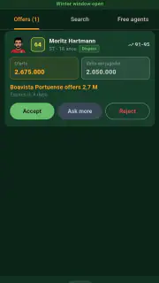 Palco 90: Gerente de Futebol screenshot 7