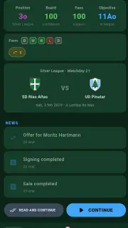 Palco 90: Gerente de Futebol screenshot 8