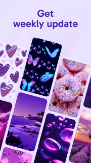 Papel de Parede Roxo screenshot 7
