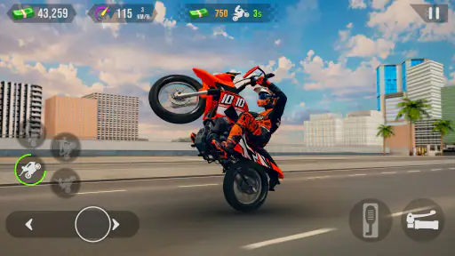passeio de moto empinada screenshot 5