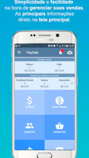 Paysale - Controle de vendas screenshot 1