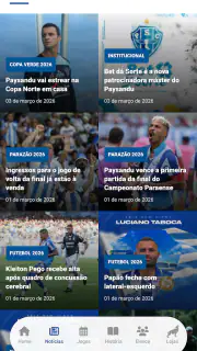 Paysandu Sport Club - Oficial screenshot 1