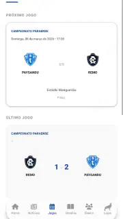 Paysandu Sport Club - Oficial screenshot 2