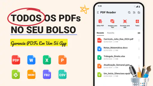 PDF Reader – Leitor e Editor screenshot 1