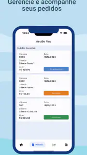 Pedidos, Orçamentos e Recibos screenshot 2