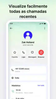 Peekora: ID de Chamada & Block screenshot 7