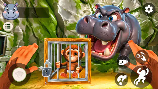 Pequeno Macaco: Bagunceiro do screenshot 5