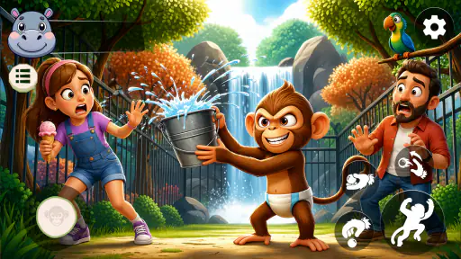 Pequeno Macaco: Bagunceiro do screenshot 6
