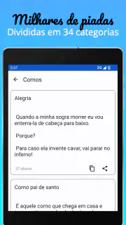 Piadas Engraçadas screenshot 5