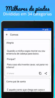 Piadas Engraçadas screenshot 8