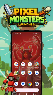 Pixel Monsters Launcher screenshot 5