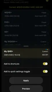 Pixels: Resolution+DPI Changer screenshot 3