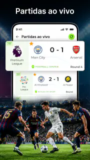 Placar de futebol ao vivo screenshot 3