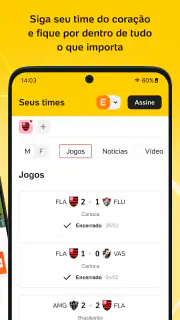 Placar UOL: Futebol e notícias screenshot 2