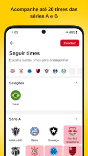 Placar UOL: Futebol e notícias screenshot 3