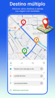 Planejador de rotas gratis screenshot 2