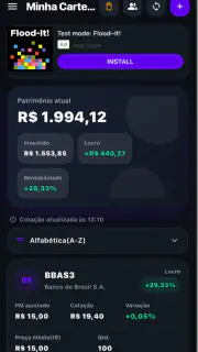 Planilha Invest screenshot 3