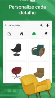 Planner 5D - projetos de casa screenshot 4