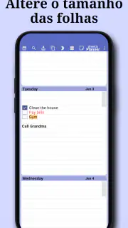 Planner Semanal: Agenda, Lista screenshot 2