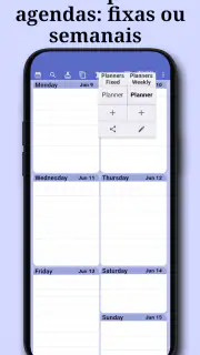 Planner Semanal: Agenda, Lista screenshot 5