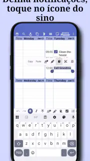 Planner Semanal: Agenda, Lista screenshot 7