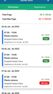 Plantãozinho screenshot 2