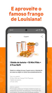 Popeyes Brasil screenshot 5