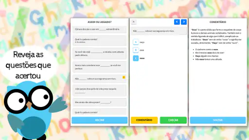 Português Coruja screenshot 4
