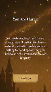 Potter Personality Quiz screenshot 3