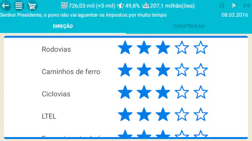 Presidente Simulador screenshot 6