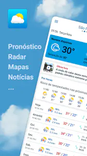 Previsão do Tempo - Meteored screenshot 1