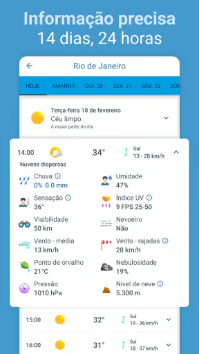 Previsão do Tempo - Meteored screenshot