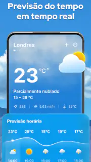 Previsão do tempo, Radar local screenshot 1