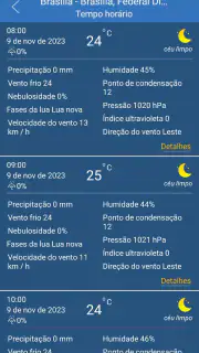 Previsão meteorológica screenshot 7