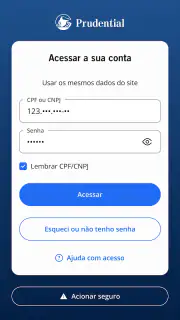 Prudential Seguros screenshot 1