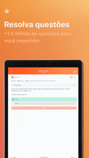 Qconcursos screenshot