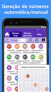 Quina (Gerador de números) screenshot 2