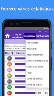 Quina (Gerador de números) screenshot 5