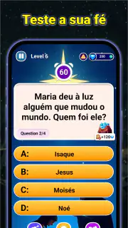 Quiz Bíblico: Jogos e Desafios screenshot 1