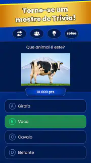Quiz - Conhecimentos Gerais screenshot 1